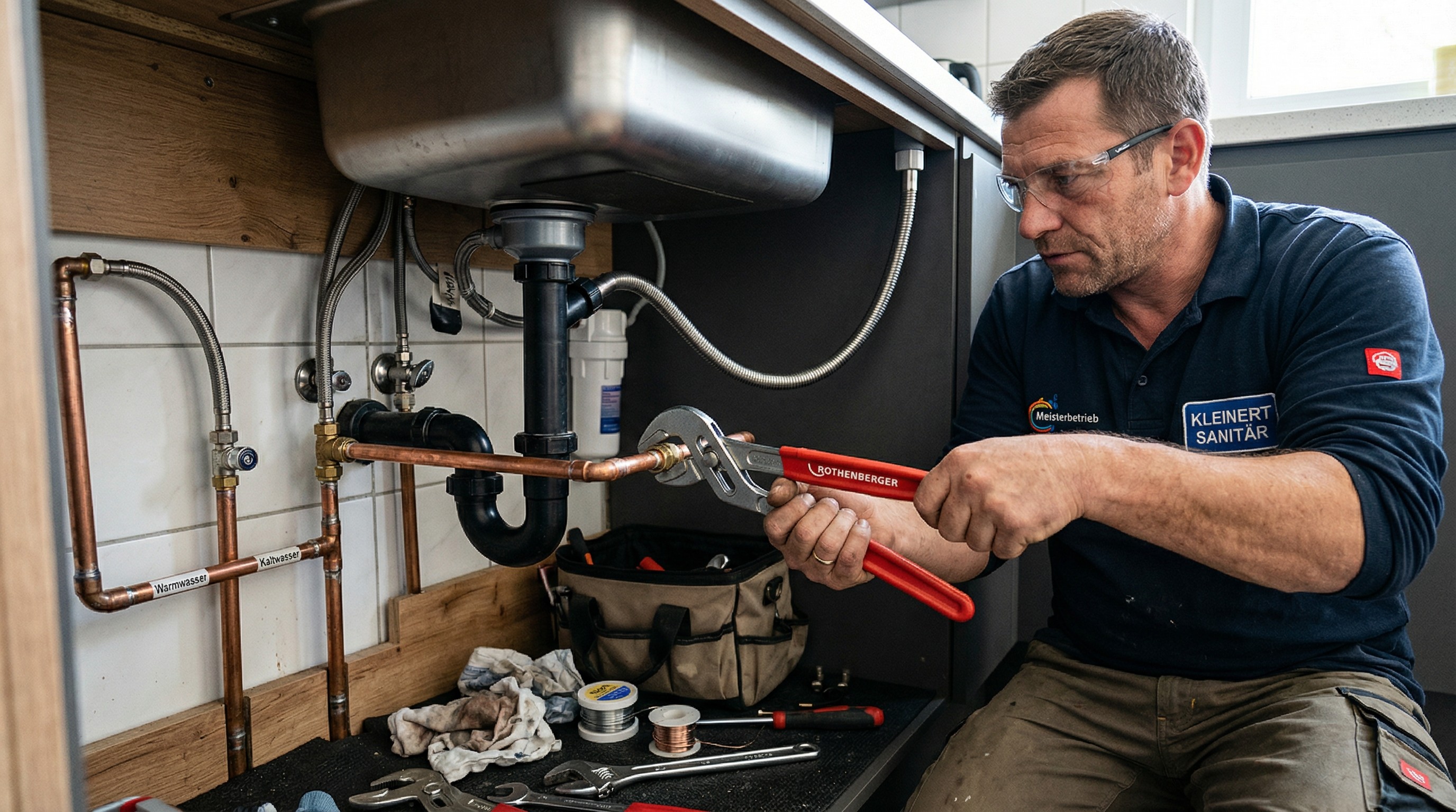 Roland Fischer Sanitärtechnik- Spenglerarbeiten - Bäder Neu- und Umgestalltung – Sanitärinstallateur Mörlenbach